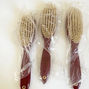 Lot of 3 Boar Hair Multi Purpose Brush Brushes